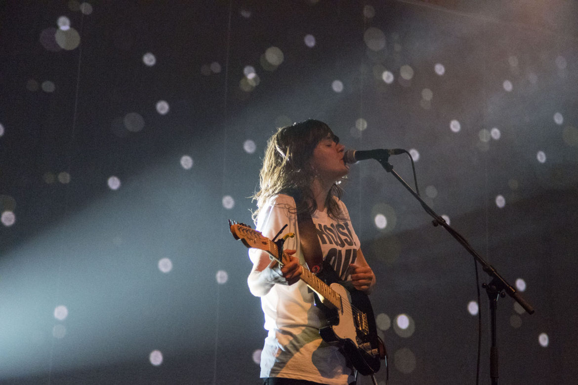 Courtney Barnett on stage at The Forum in London on 26 November 2015