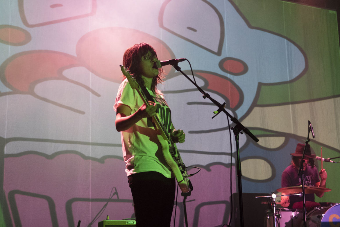 Courtney Barnett on stage at The Forum in London on 26 November 2015