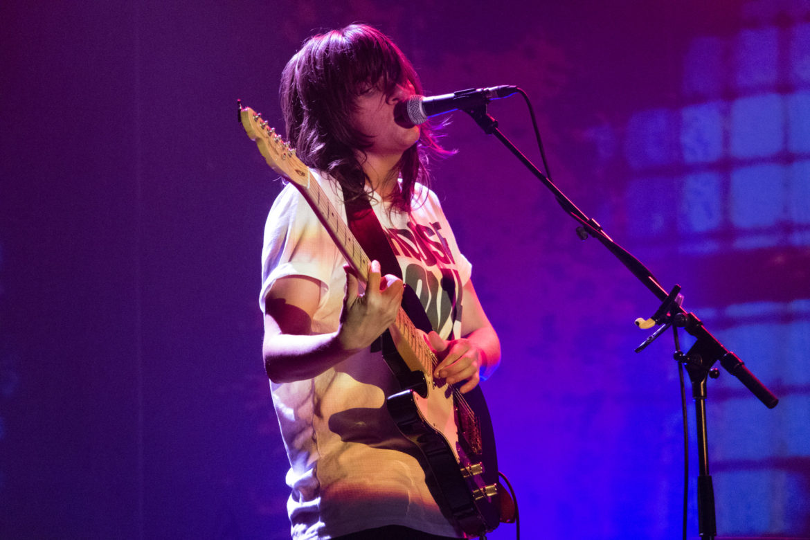 Courtney Barnett on stage at The Forum in London on 26 November 2015