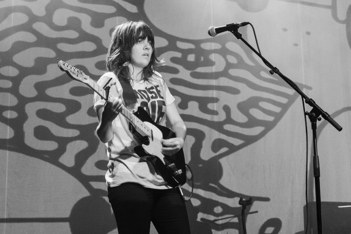 Courtney Barnett on stage at The Forum in London on 26 November 2015