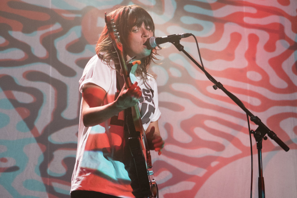 Courtney Barnett on stage at The Forum in London on 26 November 2015